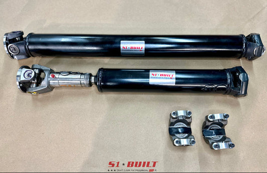 S1 Built - 2 Pieces Freelander Driveshaft (No Viscous Coupler, No Carrier Bearings)