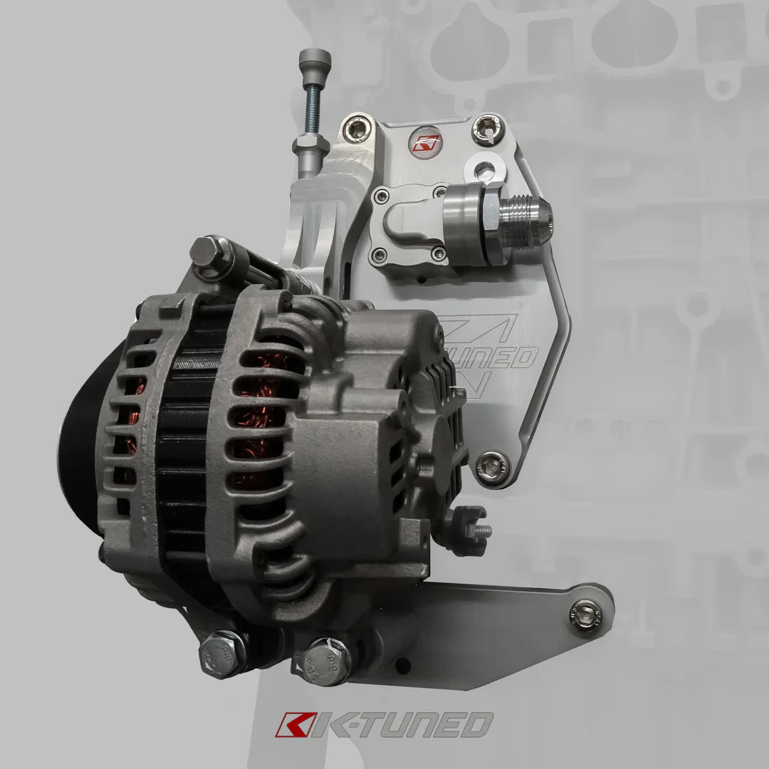K-tuned - Water Plate with K Series Alternator Brackets