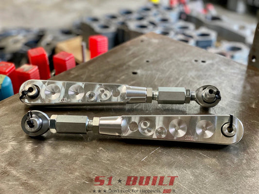 S1 Built - Billet Adjustable Lower Control Arms