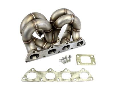 PLM - D-Series T3 Ramhorn Turbo Manifold A/C & P/S Compatible D16 D15