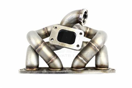 PLM - D-Series T3 Ramhorn Turbo Manifold A/C & P/S Compatible D16 D15