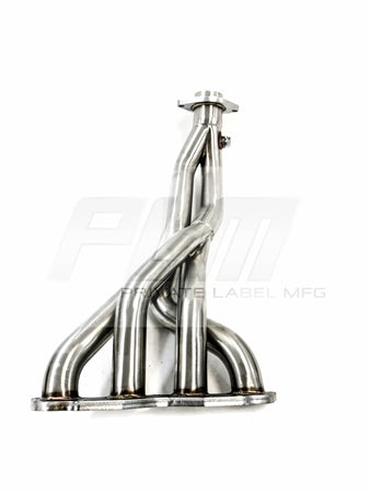 PLM - K-Series K24 K20 FG Header V2 with Bolt-On Catalytic Converter