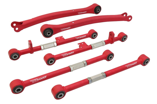 TruHart - Trailing Arms Lateral Arms Rear Front/Rear Rear Red For 04-07 Subaru Impreza