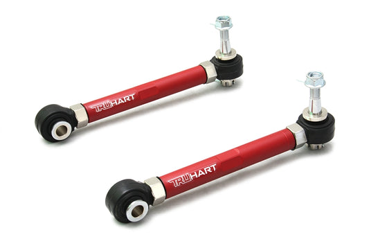 TruHart - Rear Toe Arms For 12+ Subaru BRZ 08-16 Subaru Impreza 10+ Subaru Legacy 08+ Subaru STI 08+ Subaru WRX 12-17 Scion FR-S 16+ Toyota 86Red