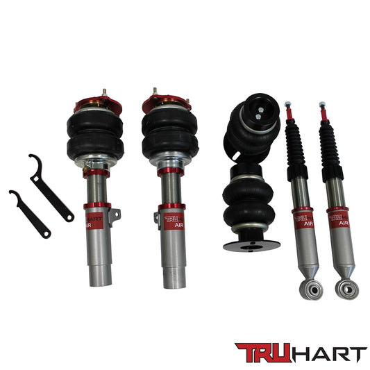 TruHart - AirPlus Air Struts For 06-15 Audi A3, TT 12+ Beetle 08+ Volkswagen CC 06-09 Volkswagen Golf V 10-11 Volkswagen Golf VI 12-14 Golf VII 05-10 Jetta V 11-18 Jetta VI 06-18 Passat 06-14 Volkswag