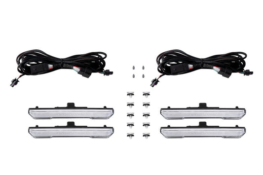 Diode Dynamics 2024 GMC Sierra/Canyon LED Sequential Sidemarkers - Clear