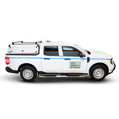 Westin 22-24 Ford Maverick PRO TRAXX 4 Oval Nerf Step Bars Polished