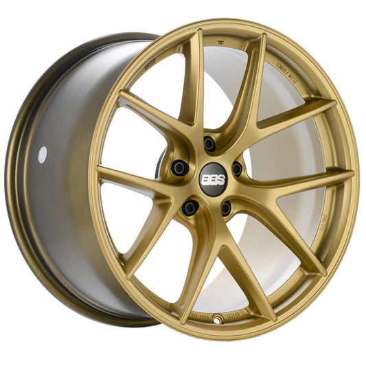 BBS Unlimited CI-R 19x8 ET46 (Face 1) Satin Gold Wheel