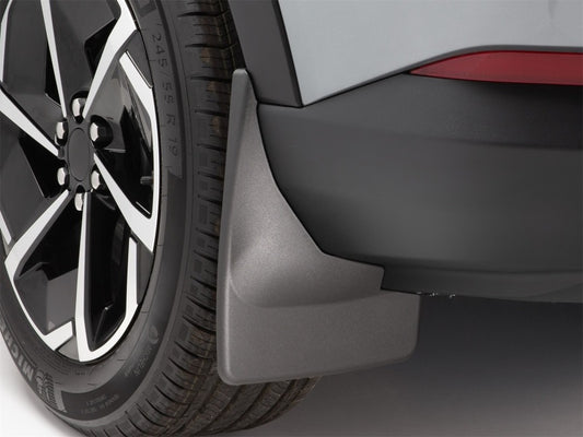 WeatherTech 24-26 Chevrolet Equinox EV Rear Mudflaps - Black