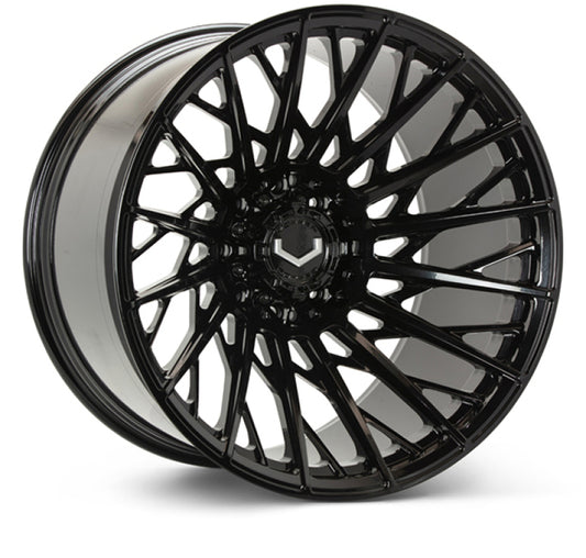 Vossen VFX-02T 24x10 - 8x170 - ET+15 - Deep - 125.1 - Gloss Black Wheel