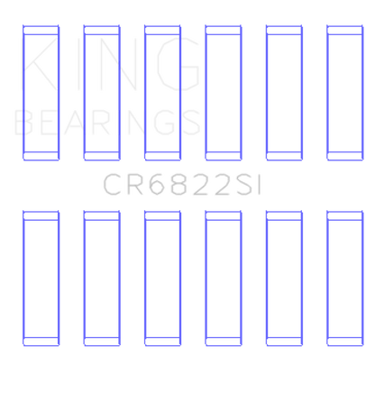 King Engine Bearings Chrysler 226 (3.7L) (Size +0.50mm) Connecting Rod Bearing Set