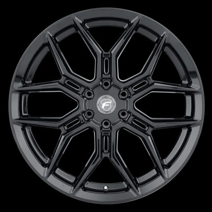 Forgestar F14 17x10 / 6x135 BP / ET42 / 7.15in BS 87.1 Bore Gloss Black Wheel