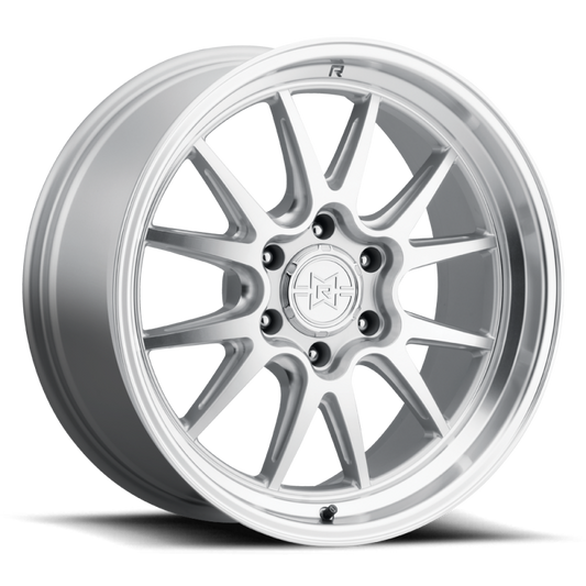 Method Raised MR802 22x12 / 8x180 BP / -40mm Offset / 124.1mm Bore - Machined - Clear Coat Wheel