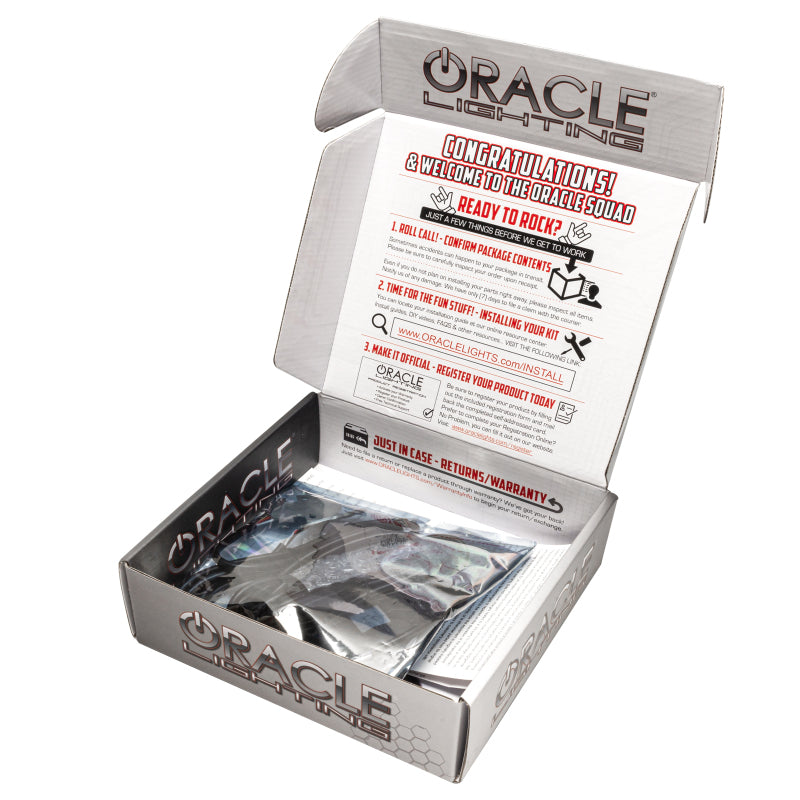 Oracle 10-11 Mercedes Benz GLK 350 LED Headlight Halo Kit - Blue