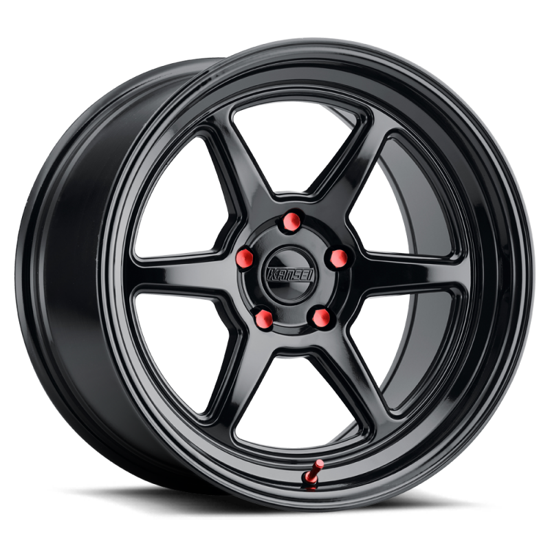 Kansei K14B Roku 18x9in / 5x114.3 BP / 12mm Offset / 73.1mm Bore - Gloss Black Wheel