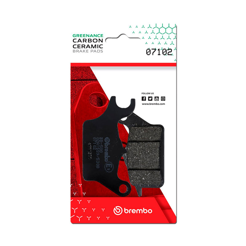 Brembo OE Honda Wave/Honda Super Cub Carbon Ceramic Brake Pad - Front