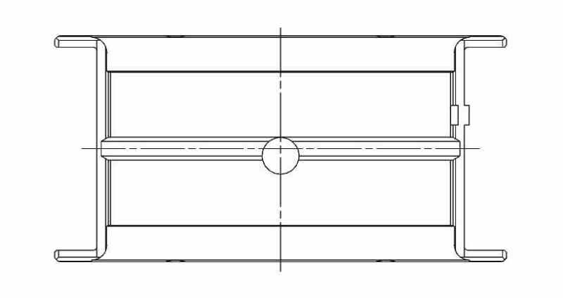 ACL Chevrolet V8 396/402/427/454 Race Series Standard Size Main Bearing Set