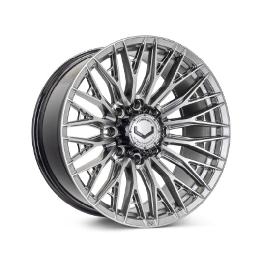 Vossen HFX-6 18x9 - 6x135 - ET0 - Super Deep Face - 87.1 - Hyper Gunmetal Wheel