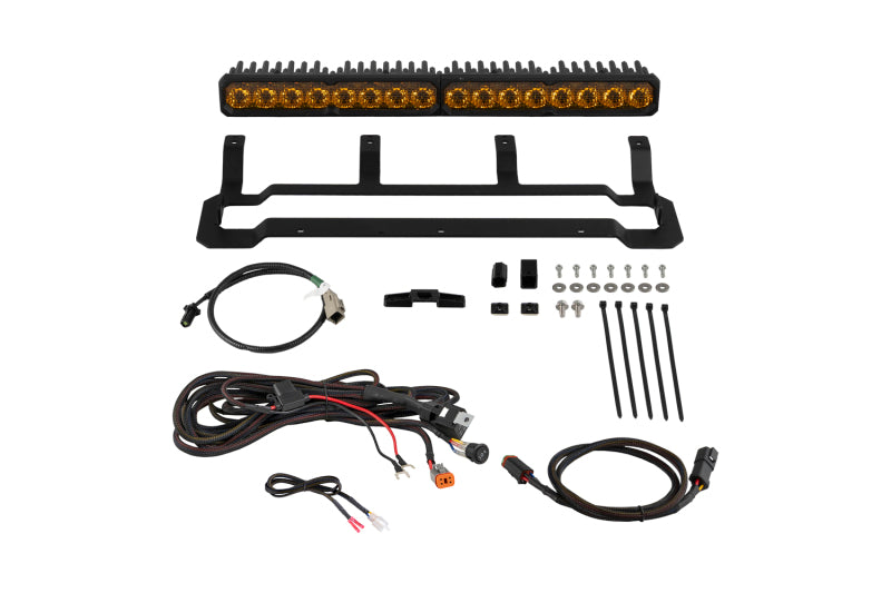 Diode Dynamics 4Runner 2025 TRD Pro Grille SS20 Sport Yellow Combo