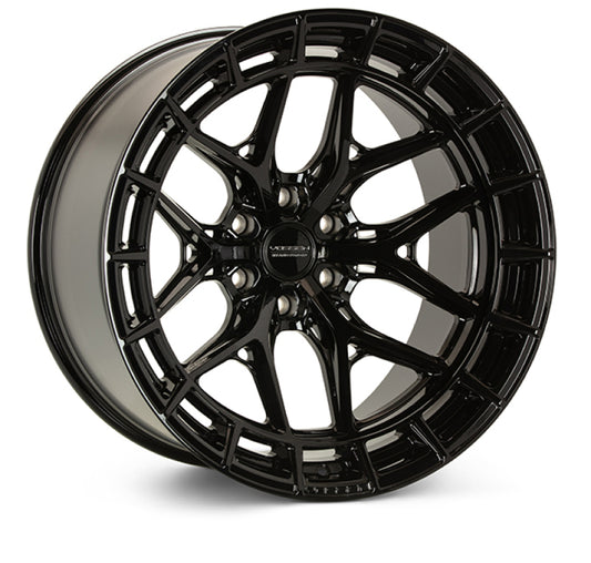 Vossen HFX-1 24x10 / 6x139.7 / ET25 / Deep / 106.1 CB - Gloss Black Wheel