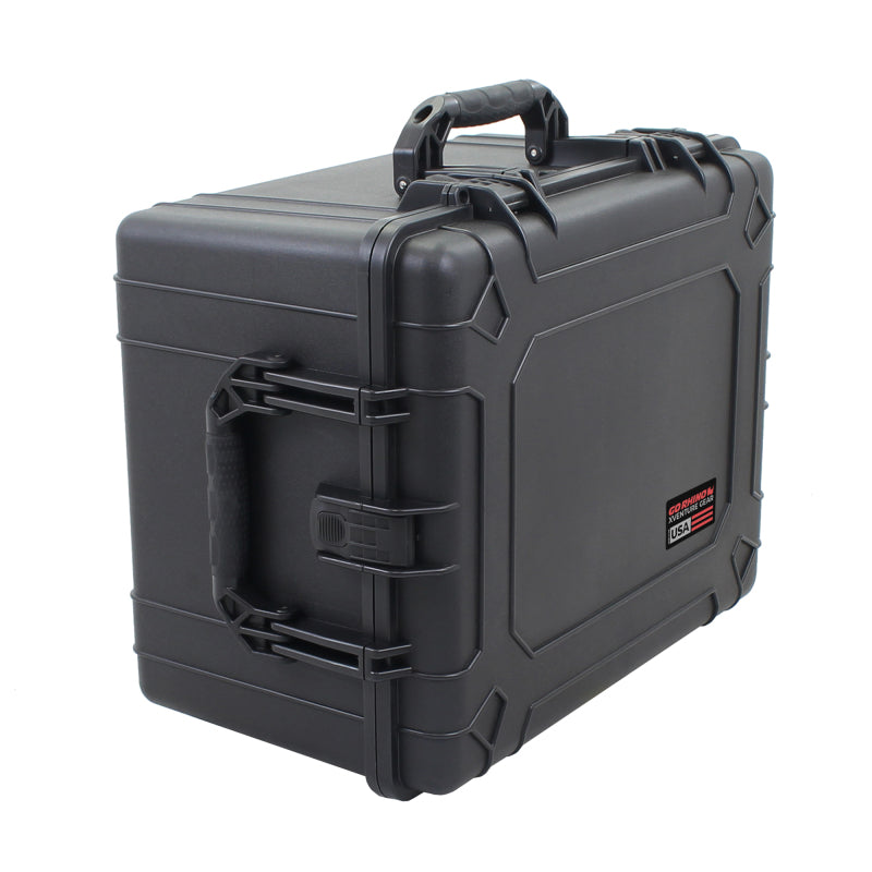 Go Rhino XVenture Gear Hard Case w/Foam - Extra Large 25in. / Lockable / IP67 - Tex. Blk