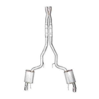 Stainless Works 2024 Mustang GT Catback Dual Tips Legend Sound X-Pipe Performance Connect Exhaust