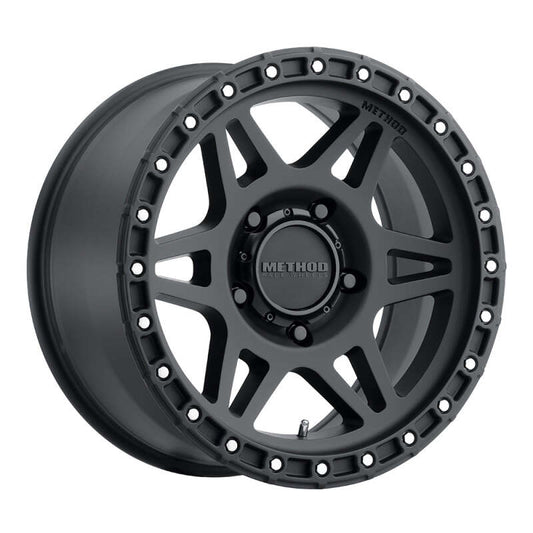 Method MR312 18x9 18mm Offset 8x6.5 130.81 HB Double Black Wheel