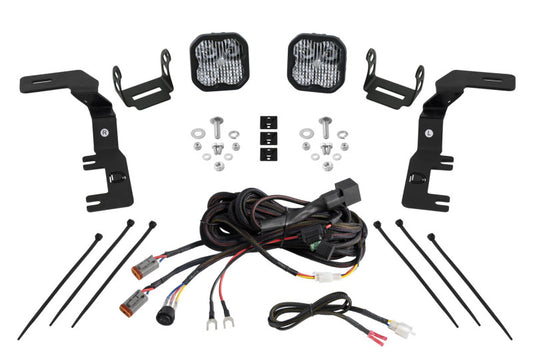 Diode Dynamics 2023+ Chevrolet Colorado Stage Series Ditch Light Kit SS3 Pro White Combo