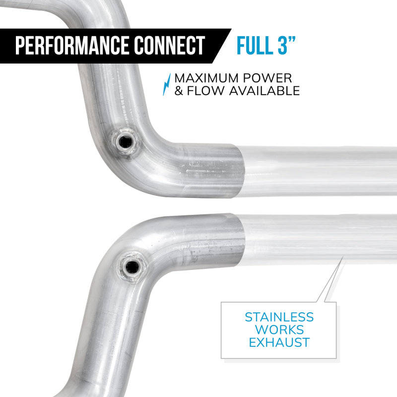 Stainless Works 15-25 Mustang GT Lead Pipe Kit - Performance Connect