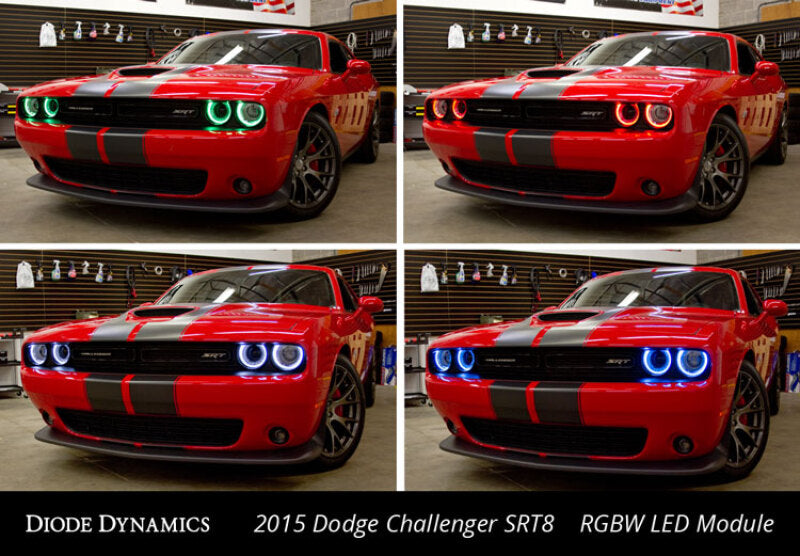 Diode Dynamics 15-21 Dodge Challenger RGBW DRL LED Boards