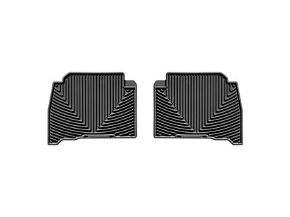 WeatherTech 08-13 Lexus LX570 Rear Rubber Mats - Black