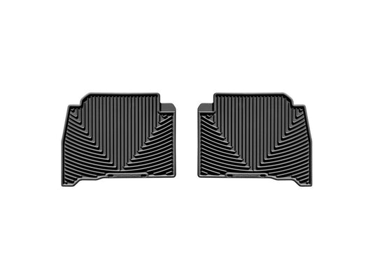 WeatherTech 08-13 Lexus LX570 Rear Rubber Mats - Black