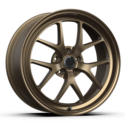 fifteen52 Sector RSR 19x9.5 5x114.3 38mm ET 73.1mm Center Bore Matte Bronze w/ Gloss Lip