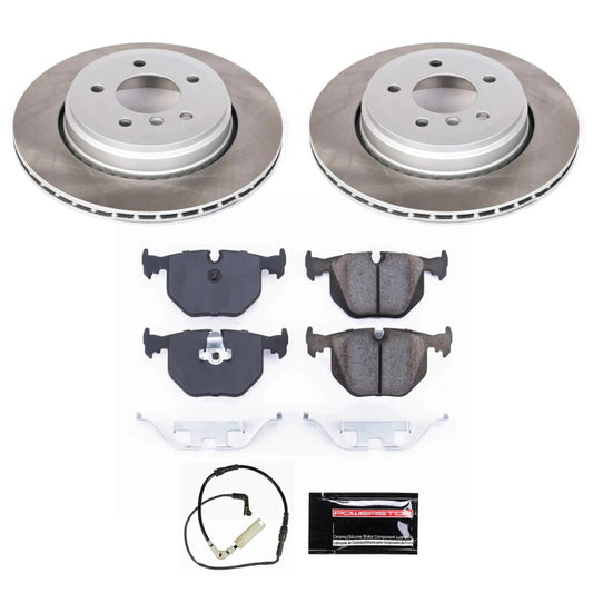 Power Stop 04-07 BMW 530i Rear Semi-Coated Rotor Kit