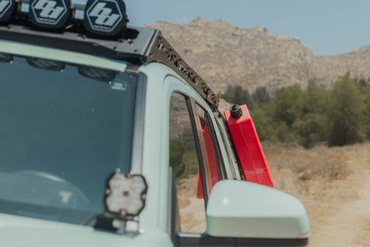 DV8 25-26 Toyota 4Runner Exterior Window Molle for DV8 Roof Rack - Driver
