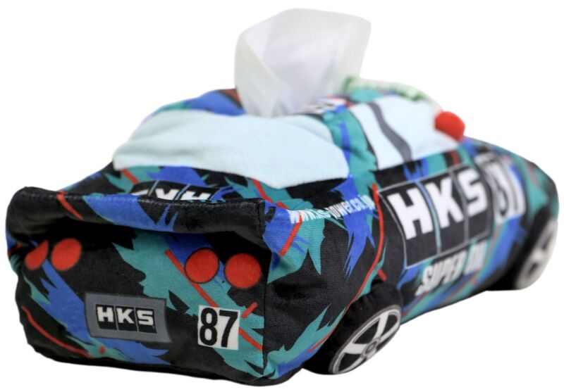HKS TISSUE HOLDER OIL COLOR RACING CAR