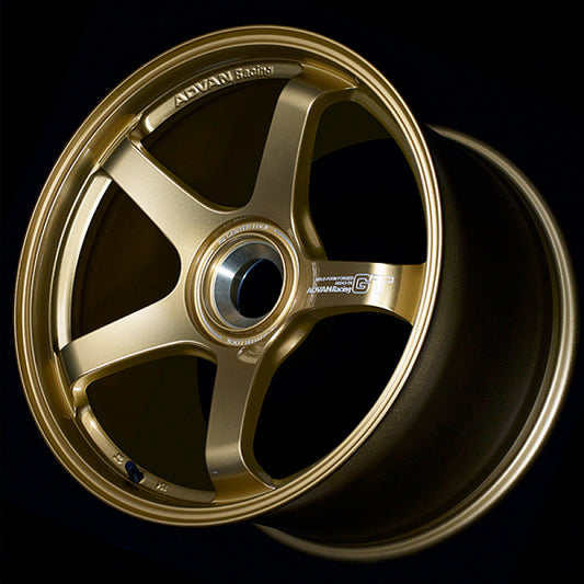 Advan GT 19x9.0 +46mm 5-130 Racing Brass Gold Wheel