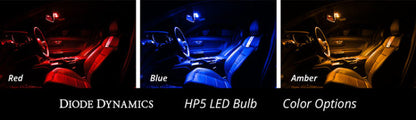 Diode Dynamics 194 LED Bulb HP5 LED - Amber (Single)