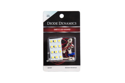 Diode Dynamics LED Board SMD12 - Red (Single)