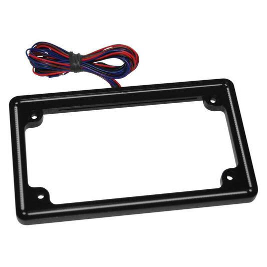 Letric Lighting 14+ HD E Glide/Ultra/S Glide/RGuide Ultra/R KG Perfect Plate Lt Lic Plate Matte Blk