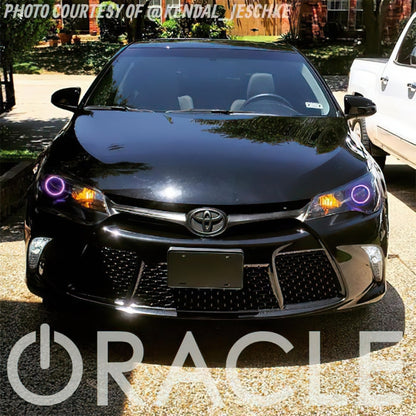Oracle 12-15 Toyota Camry LED Headlight Halo Kit - Amber