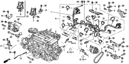 Honda/Acura - B/D - Series Upper Alternator Bolt