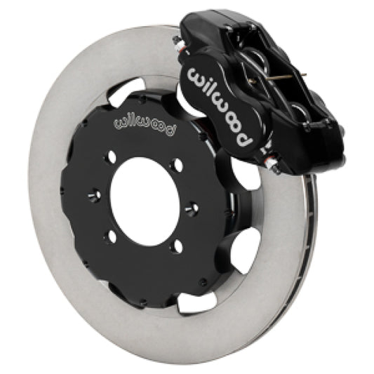 Wilwood Forged Dynalite Front Hat Kit 11.75in Black Rotor 90-05 Miata