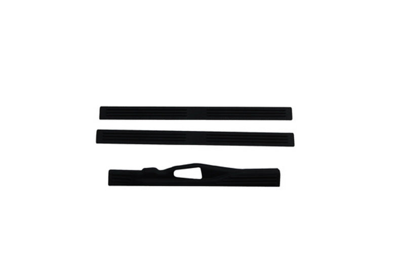 AVS 96-99 GMC C1500 (3 Door) Stepshields Door Sills 3pc - Black