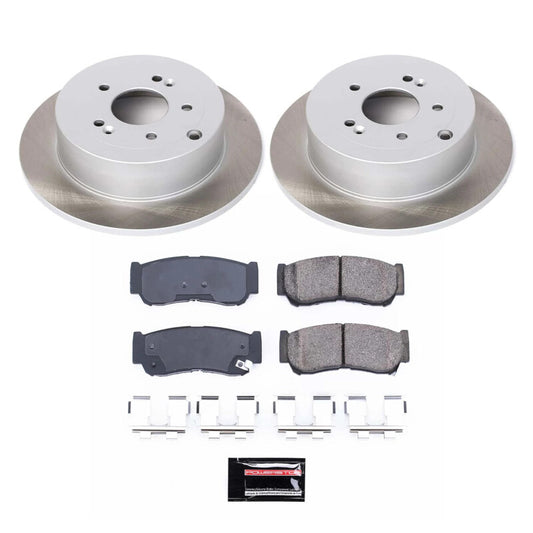 Power Stop 08-16 Volvo XC70 Front Semi-Coated Rotor Kit