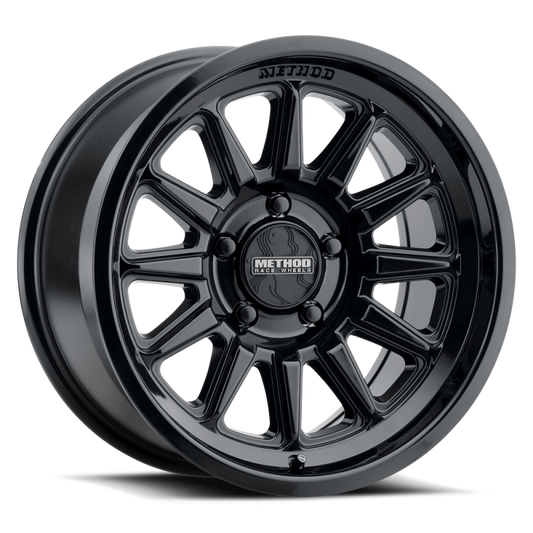 Method MR323 20x9 / 6x5.5 BP / 12ET / 5.44in BS / 106.25mm CB - Gloss Black Wheel