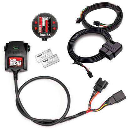 Banks Power Pedal Monster Kit Molex MX64 6 Way With iDash Data Pro 07-19 RAM and 11-20 FORD 6.7L