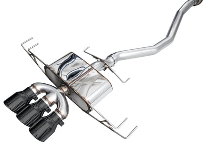 AWE Tuning 2024 Acura Integra Type S DE5 FWD Touring Edition Exhaust w/ Triple Diamond Black Tips