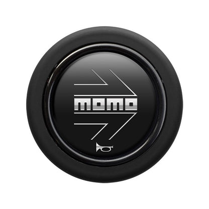 Momo Montecarlo Steering Wheel 350 mm - Black Leather/Black Stitch/Black Spokes