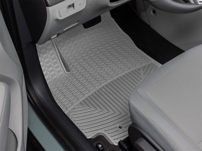 WeatherTech 24-26 Hyundai Kona Front All-Weather Floor Mats 1st Row - Grey
